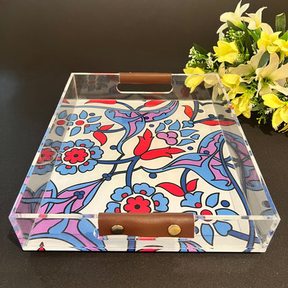 The Floral Splash Tray